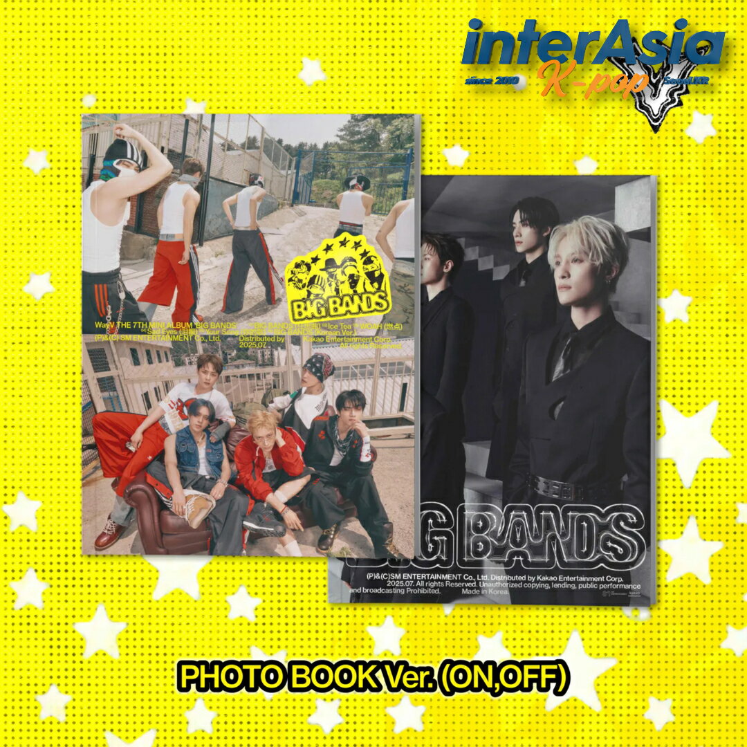WayV - 7th Mini Album 「BIG BANDS」 (Photo Book Ver.) 威神V ウェイブイ ウェイシェンブイ
