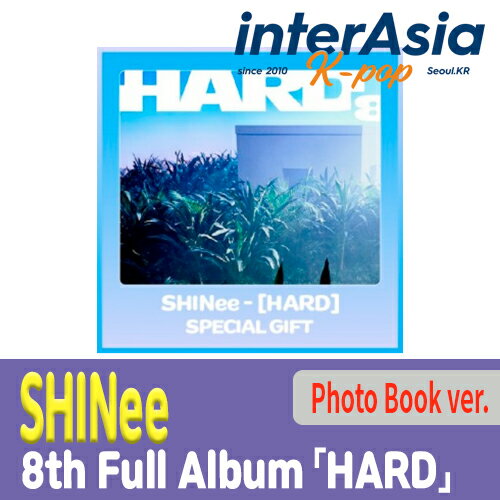 ★SOUNDWAVE特典★3種ランダム★ SHINee - 8th Full Album 「HARD」 Photo Book ver. シャイニー ONEW TAEMIN MINHO KEY SMエンターテインメント kpop 韓国直送