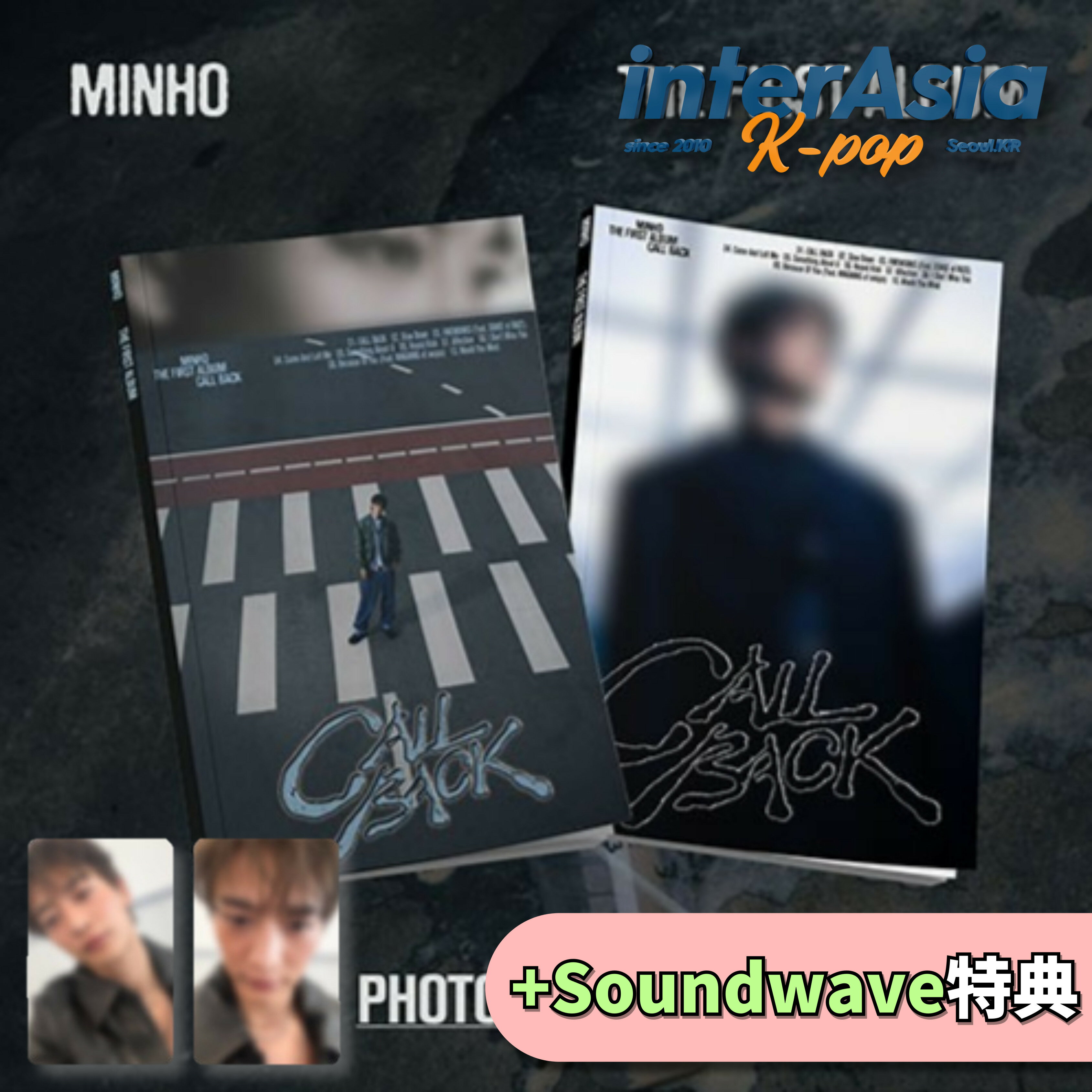 ★Soundwave特典★ MINHO - THE FIRST ALBUM [CALL BACK] (Photobook Ver.) ミンホ ミノ チェミンホ Choi..