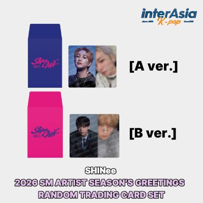 樂天商城 - ★2種選択★ SHINee - 2026 SM ARTIST SEASON’S GREETINGS RANDOM TRADING CARD SET シャイニー 公式グッズ OFFICIAL MD SMエンターテイメント SM ARTIST KPOP 無料配送