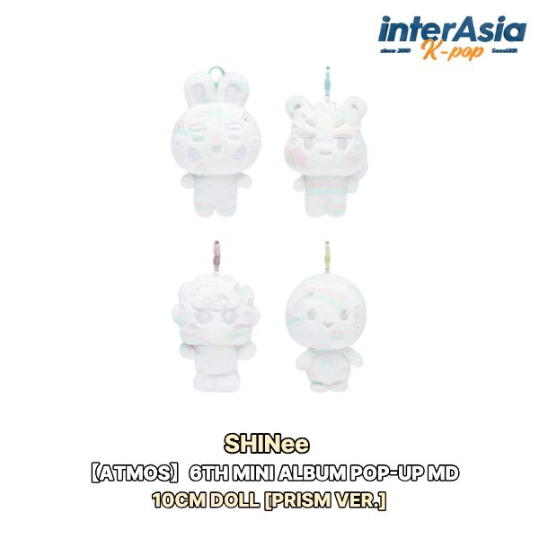 ★08月18日発売★4種選択★ SHINee - 【ATMOS】 10CM DOLL PRISM VER. シャイニー オンユ キー ミンホ テミン 公式グッズ 6TH MINI ALBUM OFFICIAL MD SMエンターテイメント SM ARTIST KPOP 無料配送