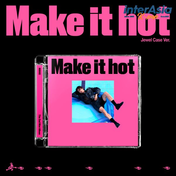 MINHO - 2ND MINI ALBUM [Make it hot] (Jewel Case Ver.) ミンホ ミノ チェミンホ Choi Min-ho SHINee シャイニー SMエンターテインメント kpop 韓国盤 送料無料
