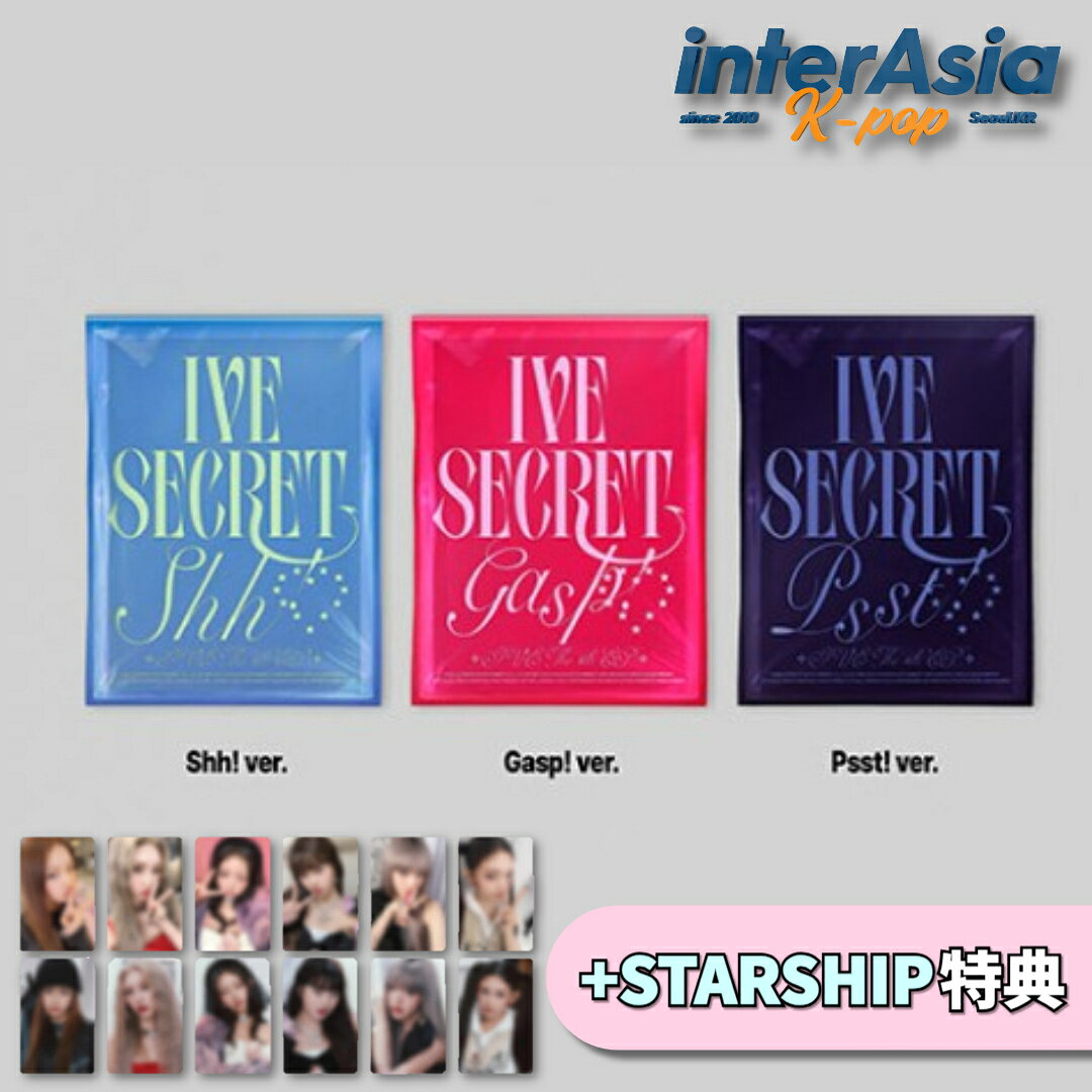 InterAsia㤨֡STARSHIP SQUAREŵ IVE - THE 4TH EP IVE SECRET  楸  쥤 ˥ ꥺ  STARSHIP󥿡ƥ KPOP ڹ ̵פβǤʤ3,250ߤˤʤޤ