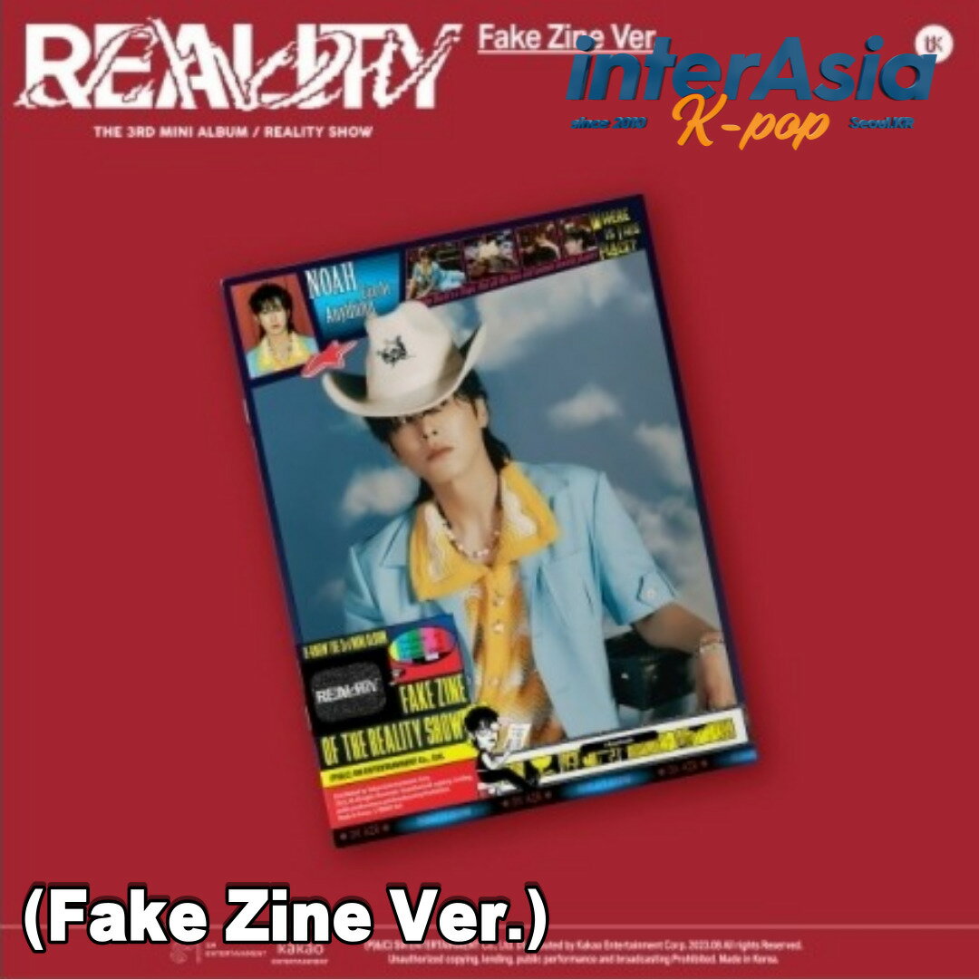 U-KNOW YUNHO - 3rd Mini Album 「Reality Show」 (Fake Zine ver.) ユンホ ユノ・ユンホ 東方神起 TVXQ! SMエンターテインメント kpop 韓国盤 韓国直送 送料無料