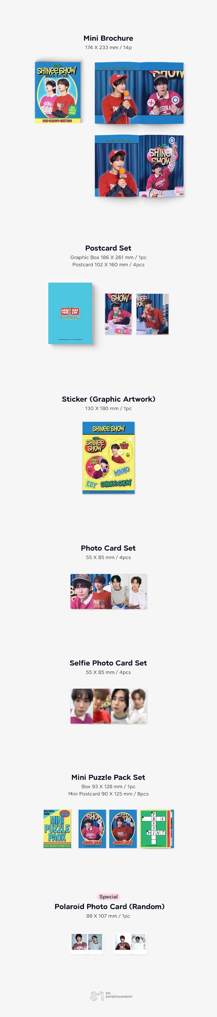 ★EVERLINE特典★ SHINEE 2025 SEASON'S GREETINGS シャイニー MINHO KEY シーグリ シーズングリーティング カレンダー 公式グッズ SM ARTIST smエンターテインメント kpop 韓国直送