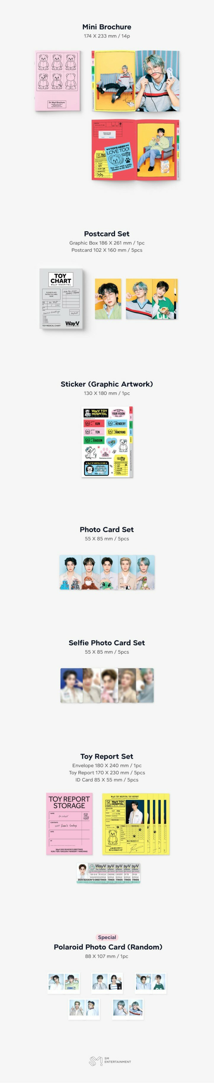 ��Ⱦ�ۥ������Ź����ŵ�դ��� WayV 2025 SEASON'S GREETINGS �ҿ�V �������֥� ������������֥� �������� �������󥰥꡼�ƥ��� ��������