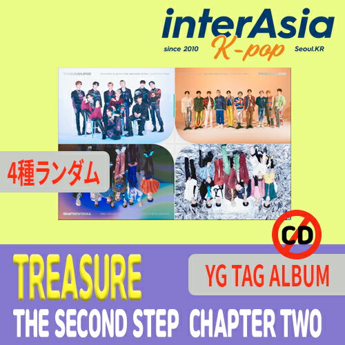 ★ランダム★ TREASURE - 2nd Mini Album [THE SECOND STEP : CHAPTER TWO] YG TAG ALBUM TAG CARD トレジャー マシホ アサヒ ハルト YGエンターテインメント kpop 韓国盤 韓国直送 送料無料