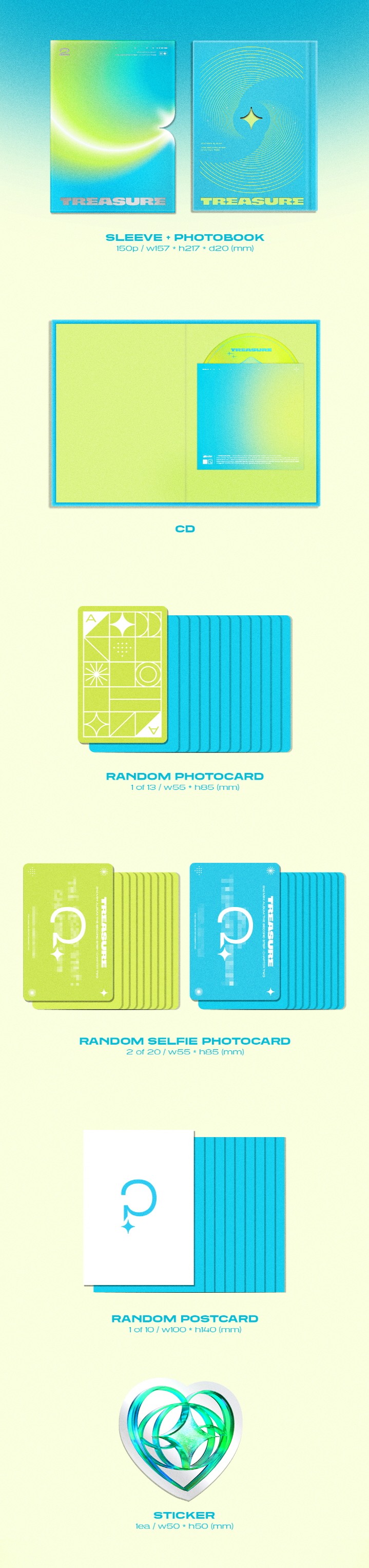TREASURE - 2nd Mini Album 「THE SECOND STEP : CHAPTER TWO」 PHOTOBOOK ver. ト...