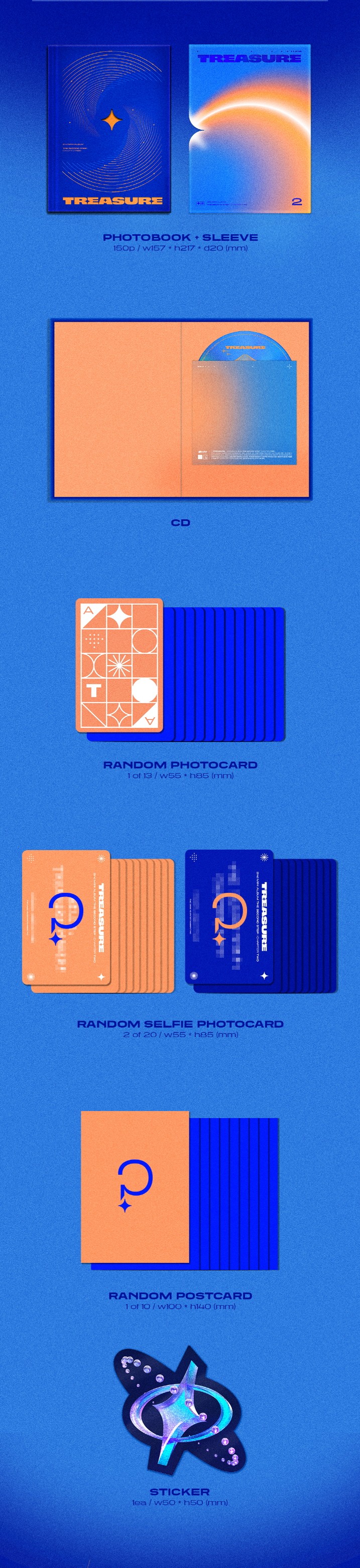 TREASURE - 2nd Mini Album 「THE SECOND STEP : CHAPTER TWO」 PHOTOBOOK ver. ト...