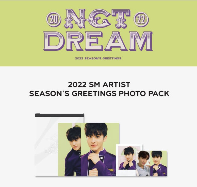 ★7種選択★NCTDREAM - 2022 SEASON'S GREETINGS PHOTO PACK シーグリ トレカ フォトパック K-POP SM 公式グッズ 送料無料 エヌシーティー