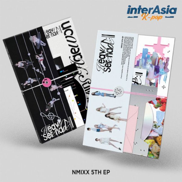 ★05月11日発売★2種選択★ NMIXX - 5TH EP [Heavy Serenade] エヌミックス リリー ヘウォン ソリュン ベイ ジウ ギュジン JYPエンターテインメント KPOP 韓国盤 送料無料 NMIXX - 5TH EP [Heavy Serenade] 5