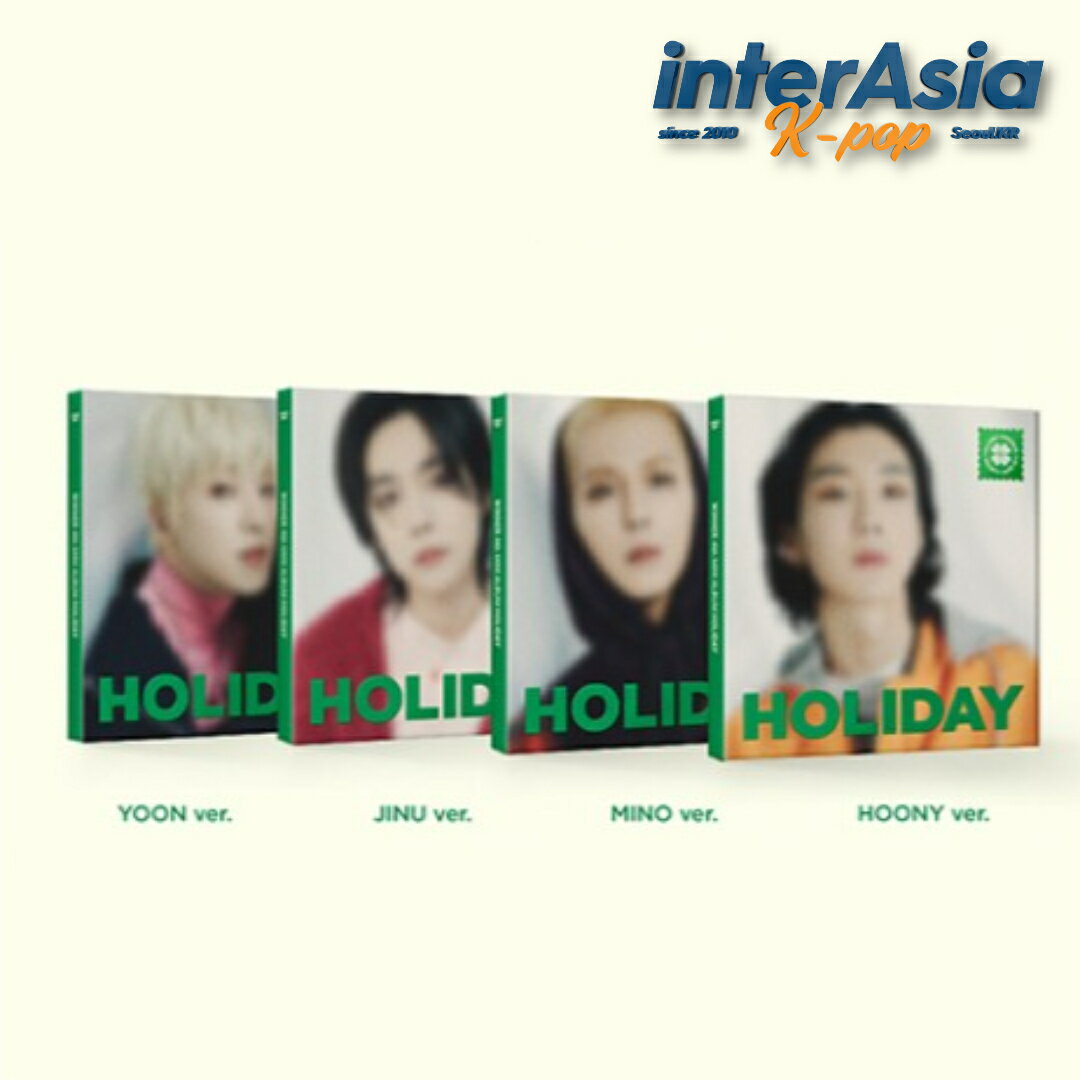 WINNER - 4th MINI ALBUM 「HOLIDAY」 (DIGIPACK VER.) ウィナー ソン・ミンホ カン・スンユン キム・ジヌ イ・スンフン YGエンターテインメント KPOP 韓国盤 無料配送