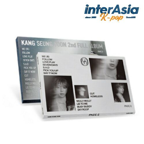 KANG SEUNG YOON (WINNER) - 2nd FULL ALBUM 「PAGE 2」 ウィナー カン・スンユン YGエンターテインメント KPOP 韓国盤 無料配送