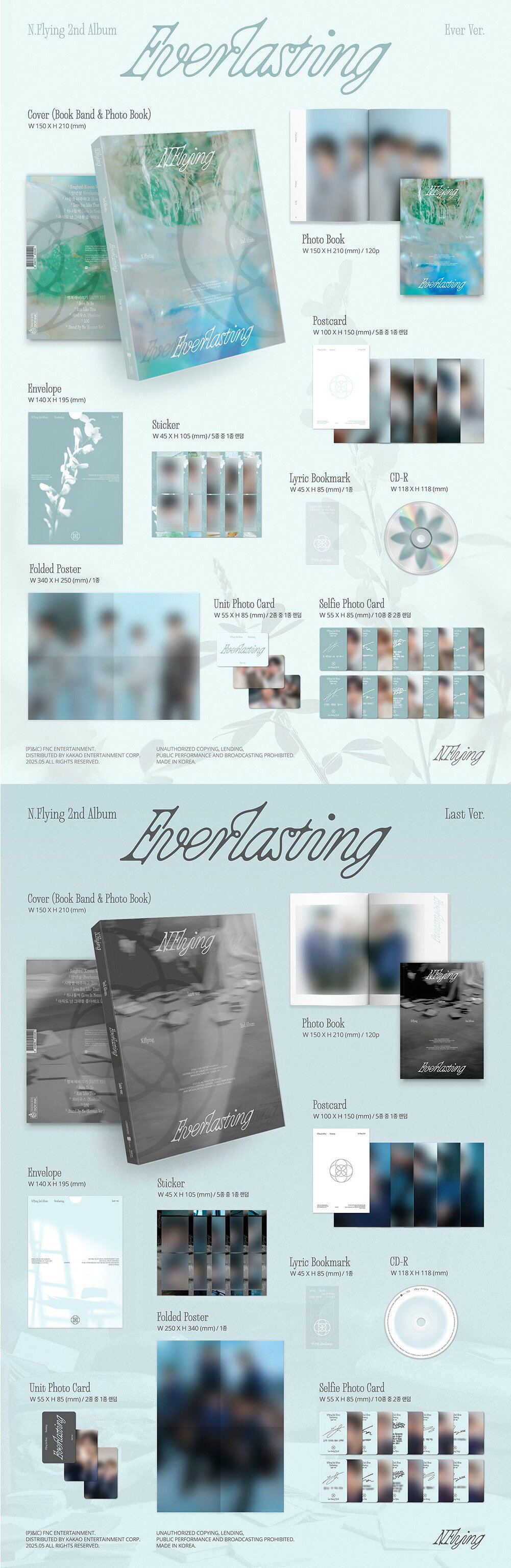 N.Flying - 2nd Album 「Everlasting」 エヌフライング イ・スンヒョプ チャ・フン...