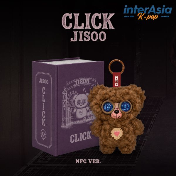 ★09月中旬入荷以★ JISOO - Single Album [CLICK] (CLICK BABY BEAR NFC VER.) ジス キム・ジス Kim Jisoo 金智秀 BLACKPINK ブルピン ブラックピンク BLISSO KPOP 韓国盤 送料無料