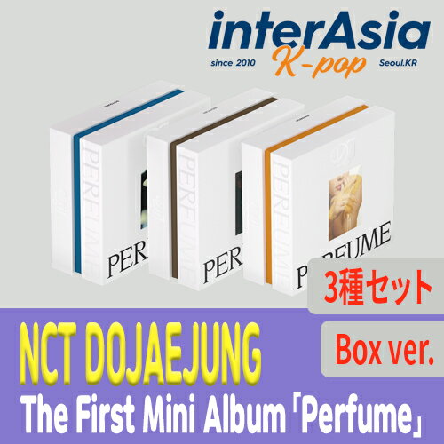 ★3種セット★ NCT DOJAEJUNG - The First Mini Album 「Perfume」 Box ver. ドジェジョン DJJ エヌシーティー kpop 韓国盤 韓国直送 送料無料