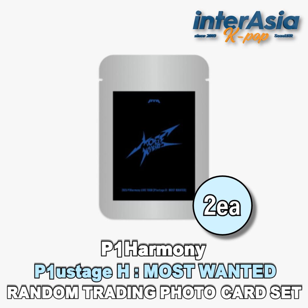 ★2点付き★ P1Harmony - 【P1ustage H : MOST WANTED】 RANDOM TRADING PHOTO CARD SET