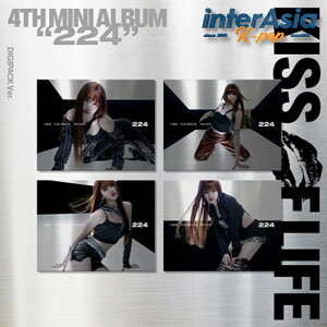 ★06月09日発売★ KISS OF LIFE - 4th Mini Album 「224」 (Digipack Ver.) キスオブライフ KIOF キオブ ジュリー ナッティ ベル ハヌル KPOP S2エンターテインメント 韓国盤 無料配送
