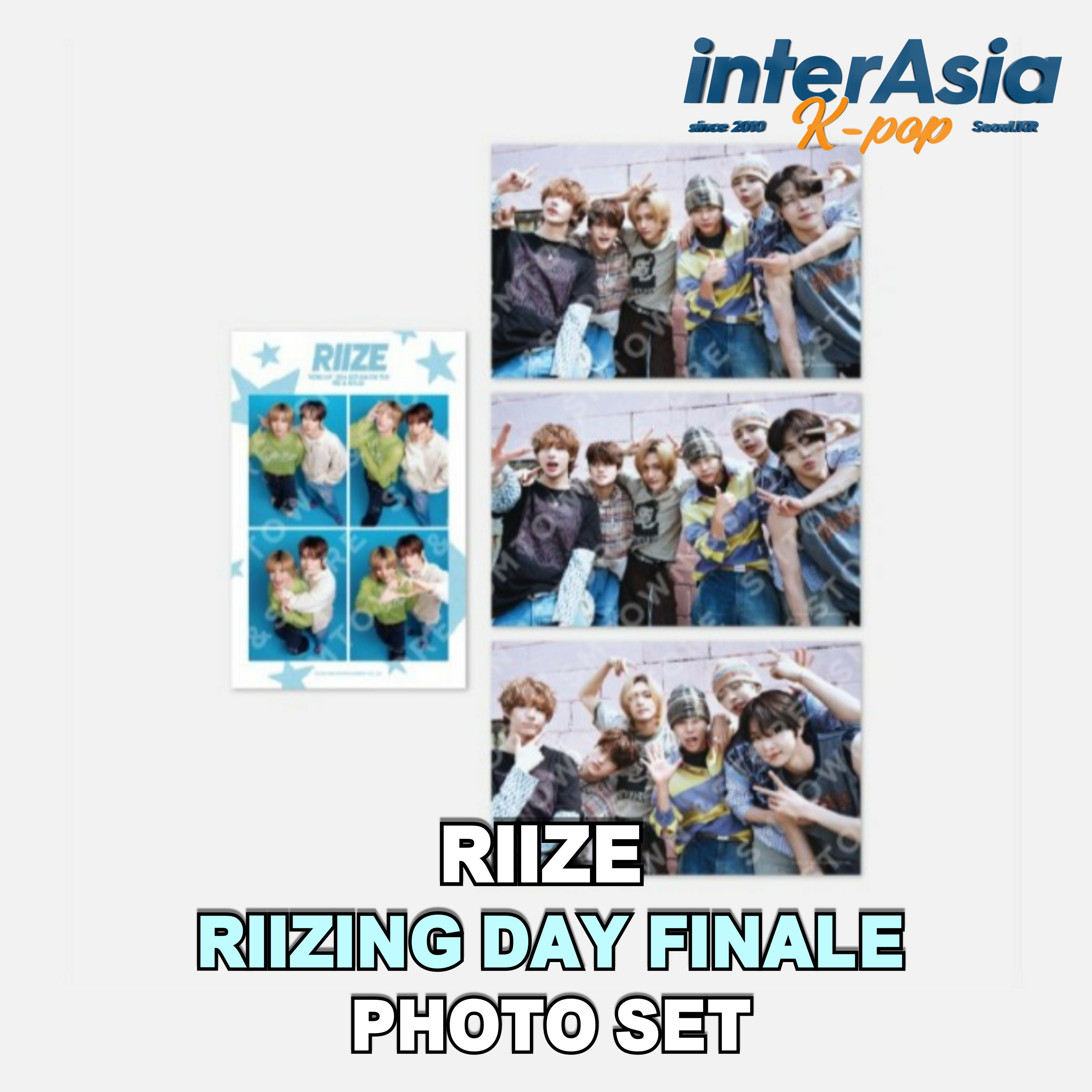 RIIZE - 2nd 2024 RIIZE FAN CON PHOTO SET 【RIIZING DAY FINALE】 ライズ 2次 コンサート 公式グッズ..