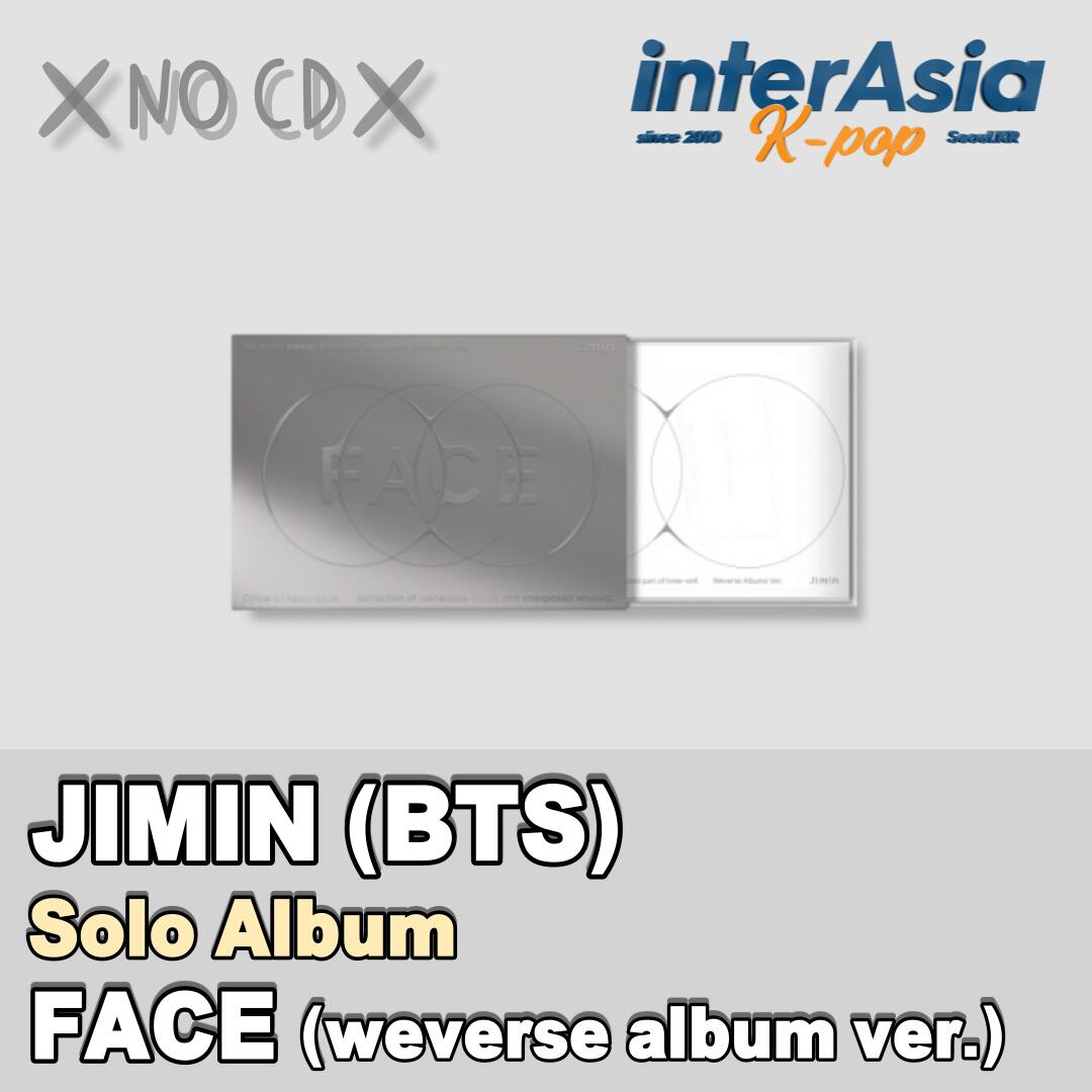 Jimin (BTS) - Solo Album 「FACE」 Weverse Albums ver. ジミン バンタン ばんたん BTS 防弾少年団 アルバム BIGHIT MUSIC HYBE kpop 韓国版 韓国直送