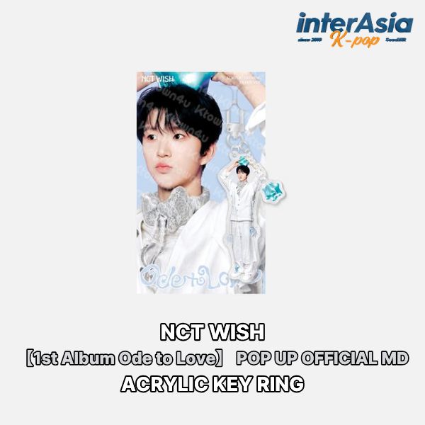 Other - ★06月19日発売★6種選択★ NCT WISH - 【1st Album Ode to Love】 ACRYLIC KEY RING エヌシーティーウィッシュ 公式グッズ POP UP OFFICIAL MD SMエンターテイメント 無料配送