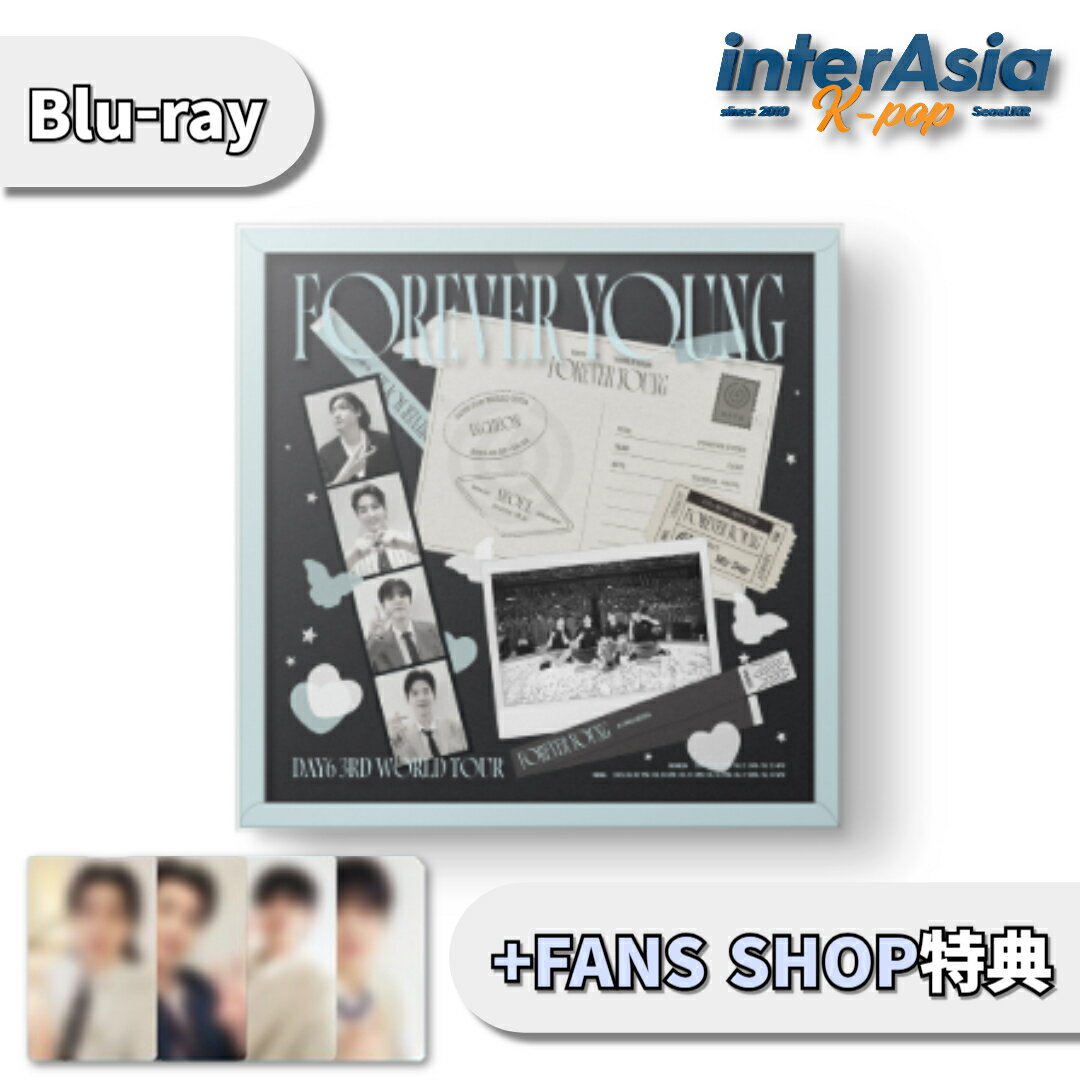 ★11月27日以後入荷★FANS SHOP特典★ DAY6 - 3RD WORLD TOUR [FOREVER YOUNG] Blu-ray デイシックス ソンジン ヨンケイ ウォンピル ドウン 公式グッズ JYPエンターテインメント kpop 韓国盤 送料無料
