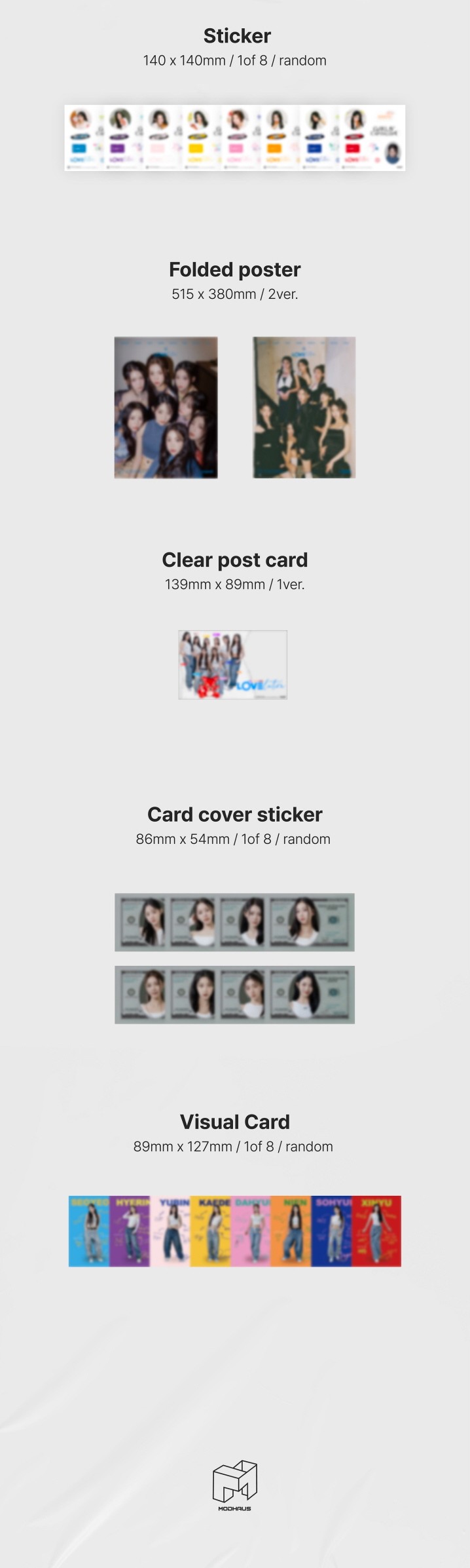 tripleS - Mini Album 「LOVElution (MUHAN)」 トリプルエス トリプルS WAV ウェーブ MODHAUS kpop 韓国盤 送料無料