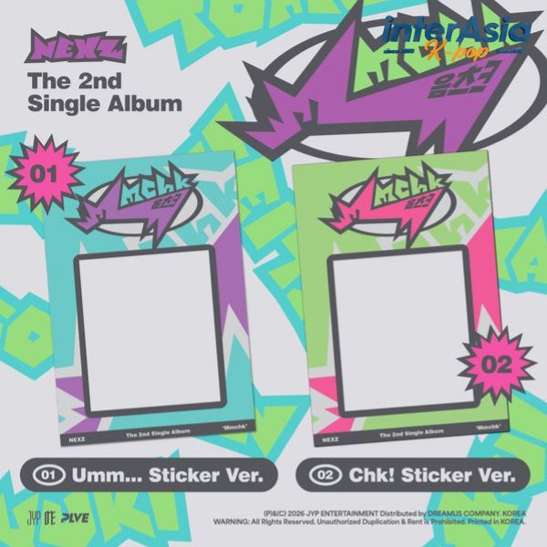 樂天商城 - ★04月27日発売★2種選択★ NEXZ - 2nd Single Album [Mmchk] (Sticker ver.) ネクスジ トモヤ ユウ ハル ソゴン セイタ ヒュイ ユウキ ニジプロ 虹プロ2 KPOP JYPエンターテインメント 韓国盤 送料無料