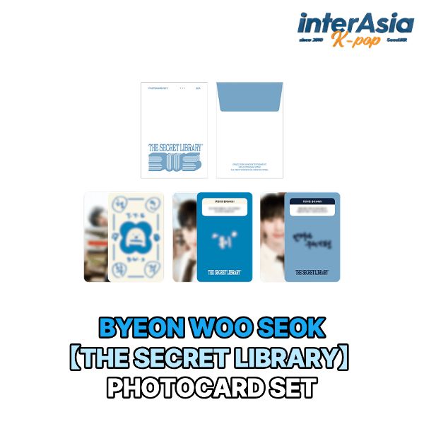 ★09月04日発売★ BYEON WOO SEOK -  PHOTOCARD SET ビョン・ウソク ファンミーティング 公式グッズ ファンミーティングMD ソンジェ背負って走れ 21世紀の大君夫人 VAROエンターテインメント