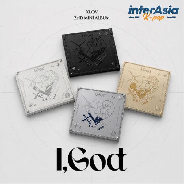 ★05月28日発売★4種選択★ XLOV - 2ND MINI ALBUM [I,God] エックスラブ ウムティ ルイ ヒョン ハル EVOL イブル 257エンターテインメント KPOP 韓国盤 無料配送