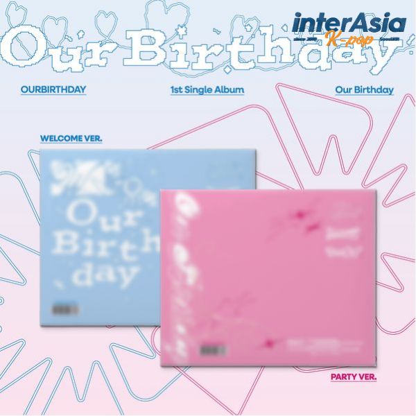 OURBIRTHDAY - 1st Single Album [Our Birthday] (PHOTOBOOK Ver.) アワーバルスデー オビディ 国緑 シン ヘウォン チョ ヘジン ゆう 赤ちゃん アチラヤ キララ JYP INNITエンターテイメント KPOP 韓国盤 無料配送
