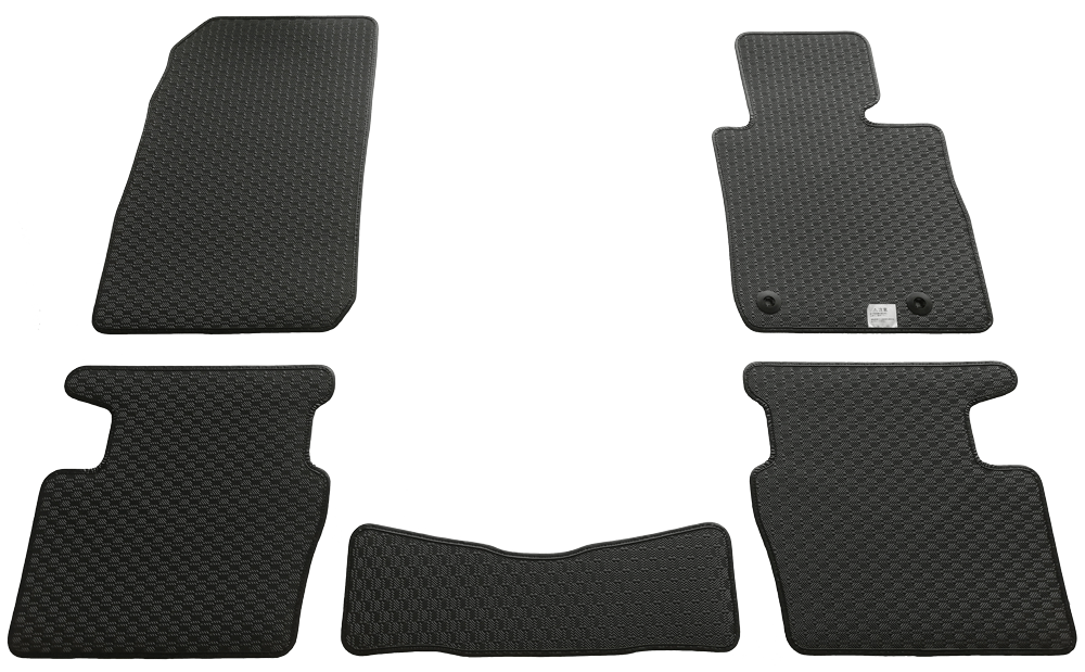 マツダ CX-3 CX3 ゴムマット DK系 ラバーマット ゴム臭なし 防水 汚れ防止 カーマット フロアマット フロアーマット カー用品 内装用品 社外マット 社外パーツ 社外品 ブラック 純正同等 日本製 専用設計 純正固定具対応 送料無料 2015年2月以降 マット ラバー ゴム