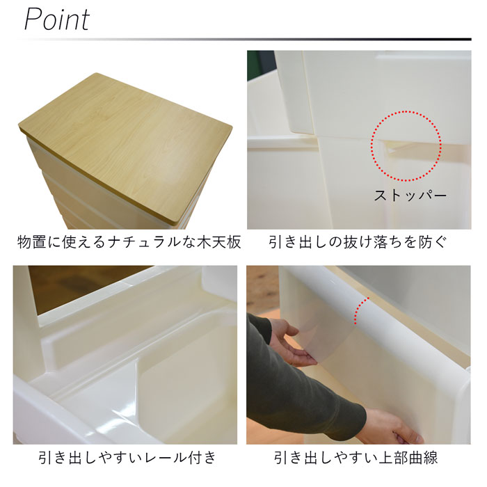 ワイドチェスト 5段 ワイド チェスト クローゼット リビング 収納 引き出し タンス 完成品 白 ホワイト 北欧 天板 木天板 ケース 洋服棚 子供部屋 軽量 子供服 洋服入れ 洋服 おしゃれ 新生活 インテンリア 衣装ケース 洋服タンス 日本製 女子 メンズ レディース 組立不要 interceptor-10000866 インターセプター サンプル画像2