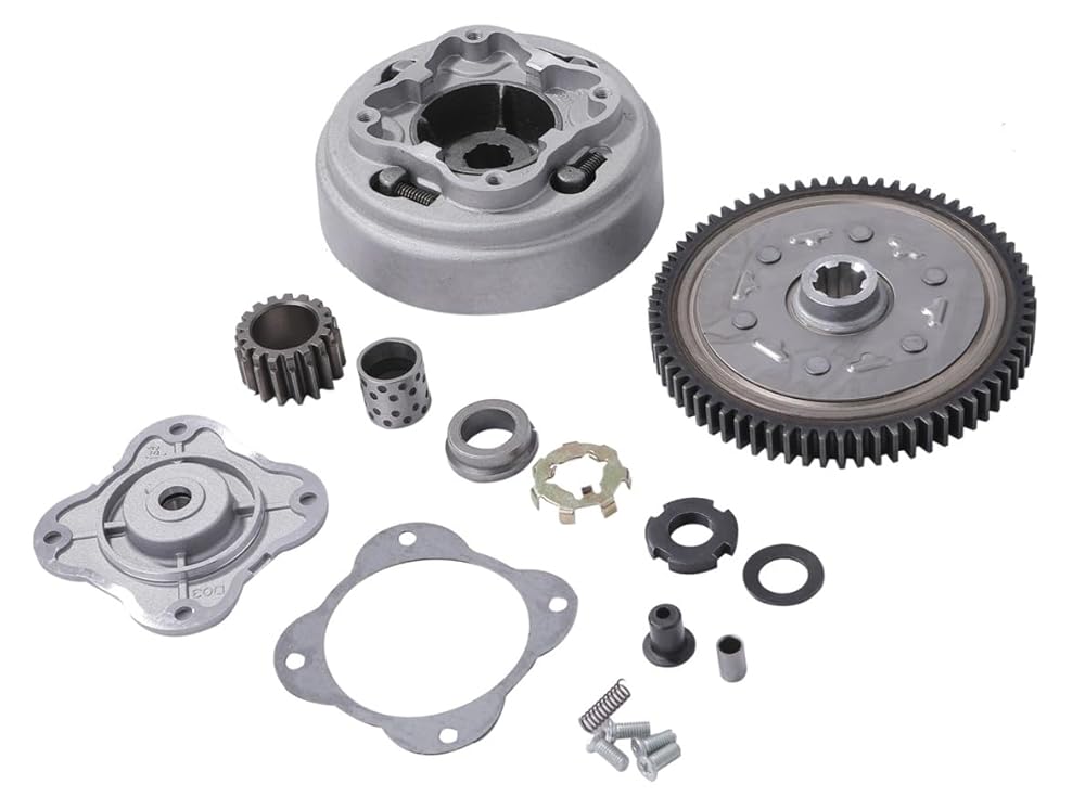 ホンダ 用 横型 エンジン 用 3枚 ディスク 強化 クラッチ ドリブンギア セット カブ ゴリラ ダックス ソロ マグナ モンキー DAX JAZZ 等 汎用 社外品