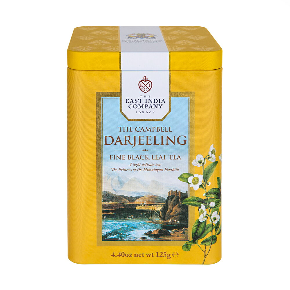 楽天インターデック東インド会社　ザ・キャンベル・ダージリン（缶入り125g）・ EIC Campbell Darjeeling ・ 英国紅茶・茶葉・リーフティー