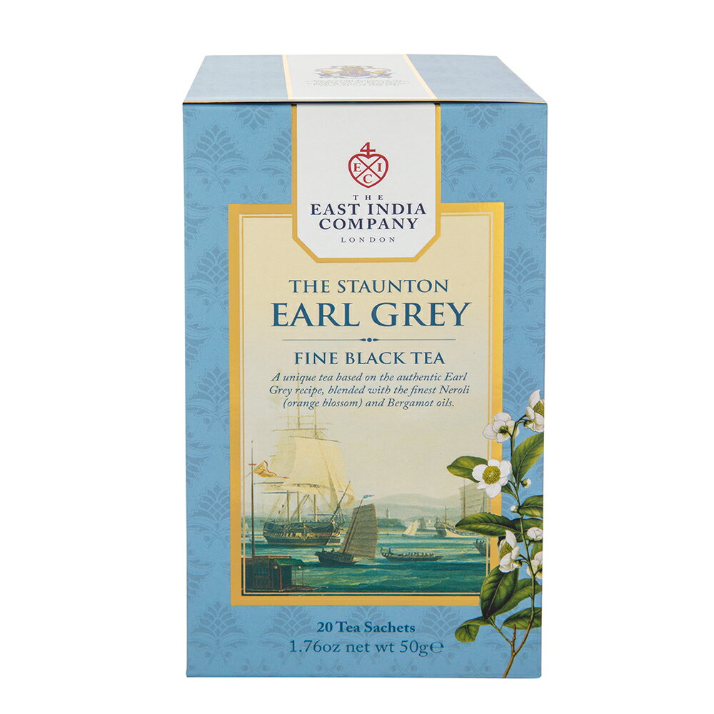 東インド会社　ザ・スタントン・アール・グレイ（ティーバッグ/20袋入）・ EIC Staunton Earl Grey ・ 紅茶・英国