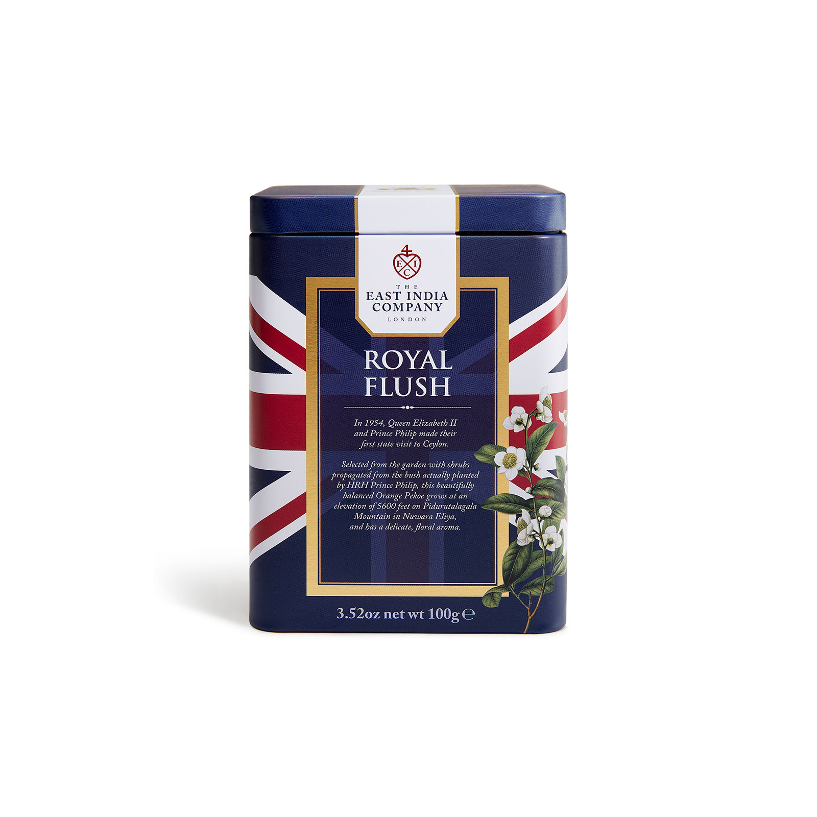 東インド会社　ロイヤル・フラッシュ（缶入り100g） ・ EIC Royal Flush ・英国紅茶・茶葉・リーフティー