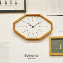 【インターフォルム公式】 掛け時計 ベルモンテ Belmonte | 壁掛け時計 時計 おしゃれ かわいい 電波時計 電波 壁時計 ウォールクロック 北欧 シン...