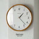 【インターフォルム公式】 掛け時計 ジェルマン German | 壁掛け時計 時計 おしゃれ かわいい 電波時計 電波 ウォールクロック 北欧 シンプル メンズ...