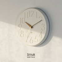 【インターフォルム公式】 掛け時計 スムーク Smuk | 壁掛け時計 時計 おしゃれ か...
