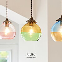   Arvika アルビカ ペンダントライト | 照明 おしゃれ お洒落 かわいい インテリア ライト ペンダント LED ルームライト 天井 天井照明 北欧 ナチュラル モダン シンプル リビング ダイニング キッチン 一人暮らし ガラス クリア