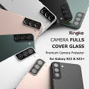 ySALE ő30%OFFzRingke Galaxy S22 Galaxy S22+ Galaxy S22 Plus J Y Jo[ یtB Jی A~ JJo[ veN^[ ^  ˖h~  hLY MNV[ SC-51C SCG13 [Camera Full Cover Glass]