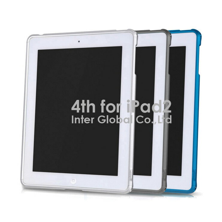 【在庫限り】 ipad2 ケース バンパー アルミ メタルバンパーケース ジュラルミン アルマイト シルバー チタン ブルー 超軽量 (96.5g) 高剛性 4thdesign iPad2 アイパッド 正規品 海外ブランド オリジナル