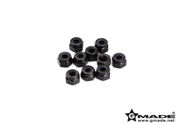 ウィールナット M4 Wheel Nut (10) GM51602 ラジコンパーツ ラジコンカー スペア オプション カスタム 部品 オリジナル オフロード クローラー ロックバギー 05P01May16