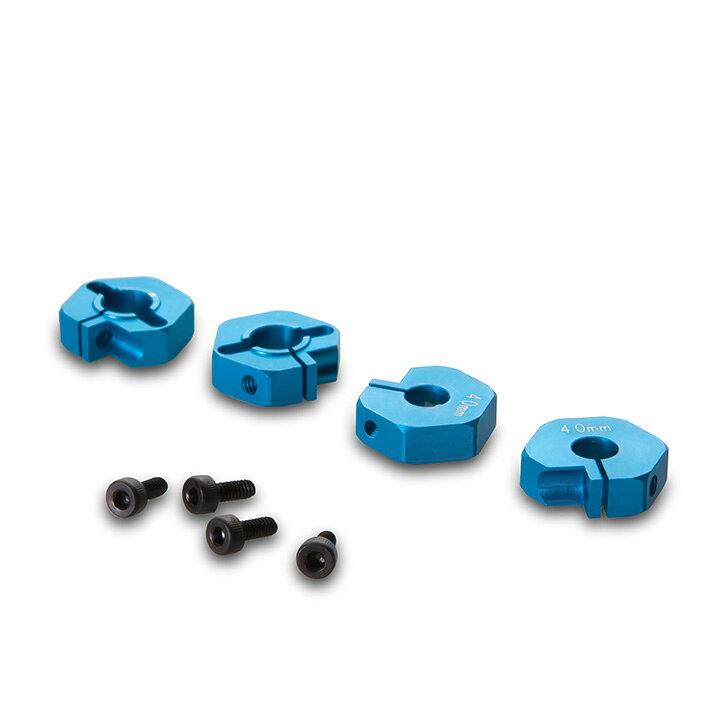 Clamp Type Aluminum 12mm Wheel Hub (4) (4mm Thick) GM70193 ラジコンパーツ ラジコンカー スペア オ..