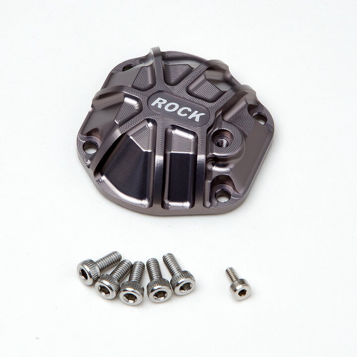 Rakuten - 3D Machined Differential Cover (Titanium Gray) for GS01 Axle GM30014 ラジコンパーツ ラジコンカー スペア オプション カスタム 部品 オリジナル オフロード クローラー ロックバギー 05P01May16