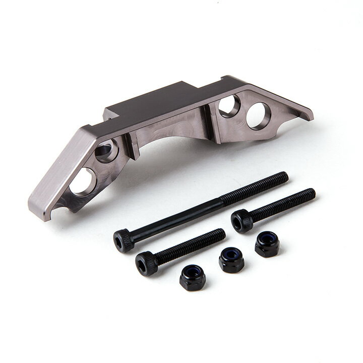 Rakuten - GS01 Rear Axle Truss Upper Link Mount (Titanium Gray) GM30018 ラジコンパーツ ラジコンカー スペア オプション カスタム 部品 オリジナル オフロード クローラー ロックバギー 05P01May16
