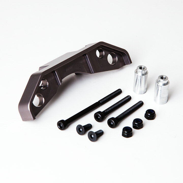 R1 Rear Axle Truss Upper Link Mount (Titanium Gray) GM30035 ラジコンパーツ ラジコンカー スペア ..
