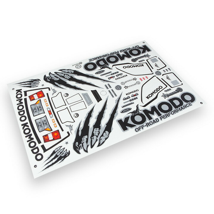 Rakuten - Komodo Decal Sheet GM49062 ラジコンパーツ ラジコンカー スペア オプション カスタム 部品 オリジナル オフロード クローラー ロックバギー 05P01May16