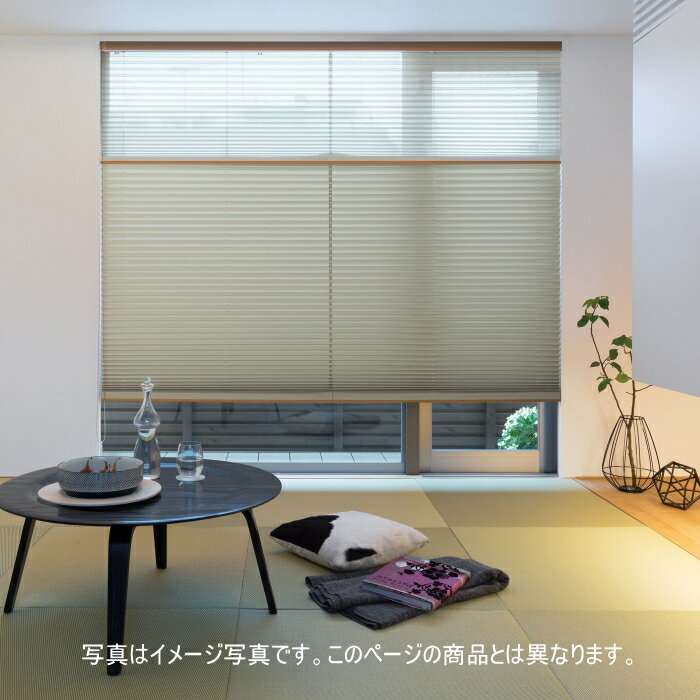 プリーツスクリーン 遮光 もなみ 25mm ニチベイ レクレ M5149〜M5152 シングルスタイル（コード式） 幅80.5〜120cm×高さ101〜140cmまで